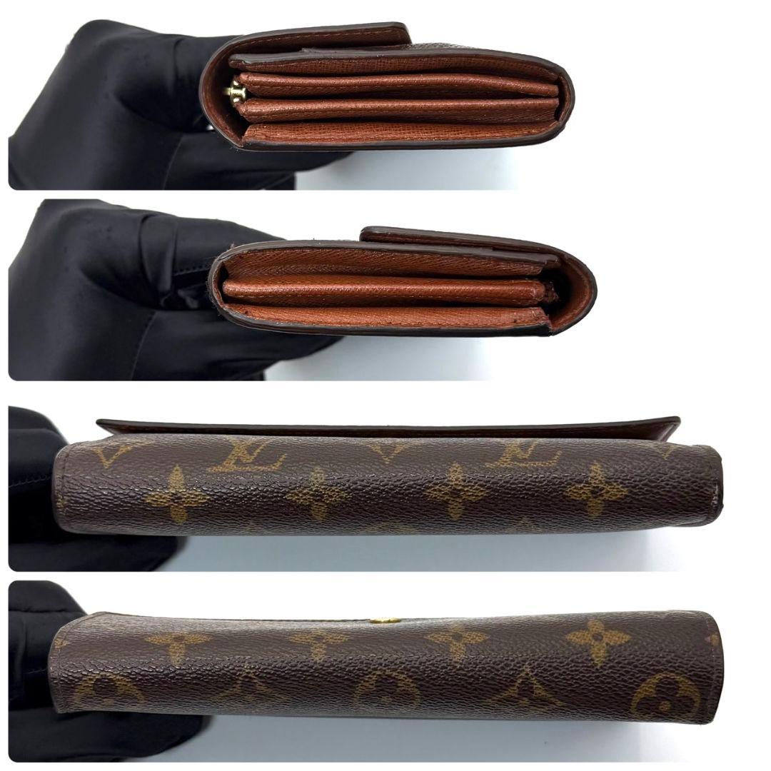 良品 ルイヴィトン モノグラム ポシェット ポルトモネ クレディ 財布 6カード