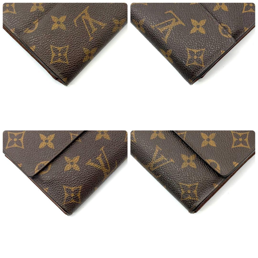 良品 ルイヴィトン モノグラム ポシェット ポルトモネ クレディ 財布 6カード