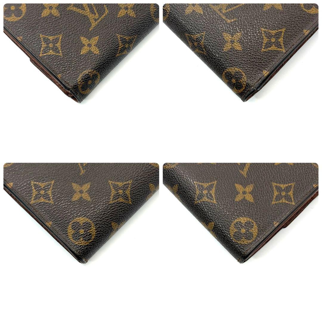 良品 ルイヴィトン モノグラム ポシェット ポルトモネ クレディ 財布 6カード