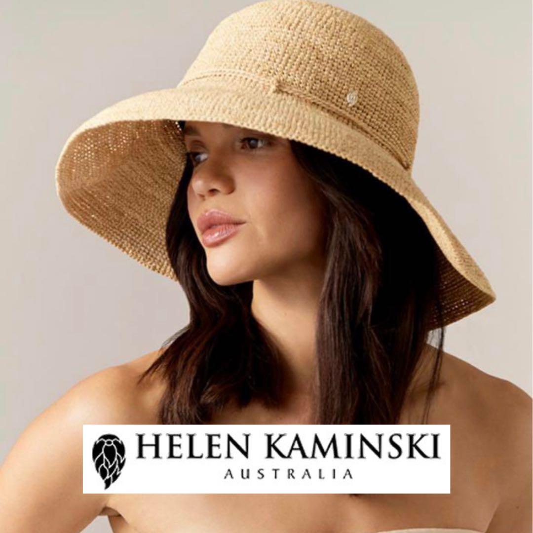 ✨美品✨ヘレンカミンスキー　プロバンス12 ストローハット　麦わら帽子　ラフィア