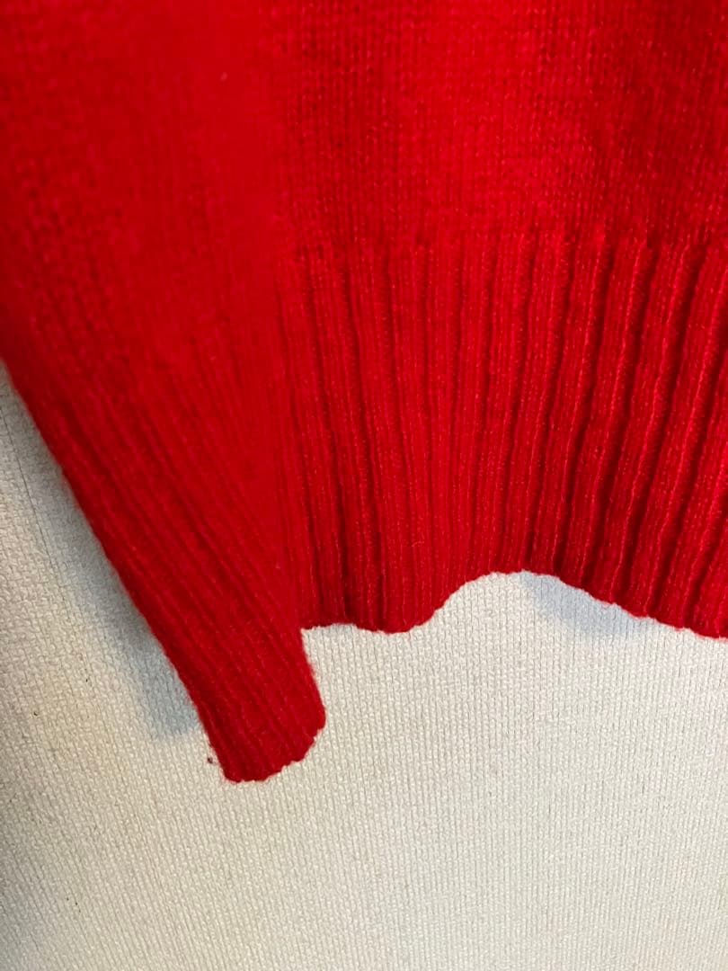 Vivienne Westwood MAN オーブ赤ニット　セーター