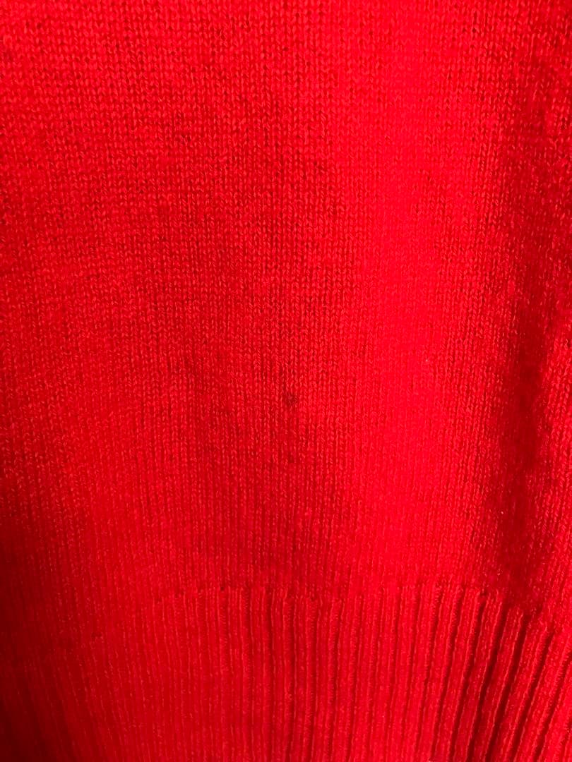 Vivienne Westwood MAN オーブ赤ニット　セーター