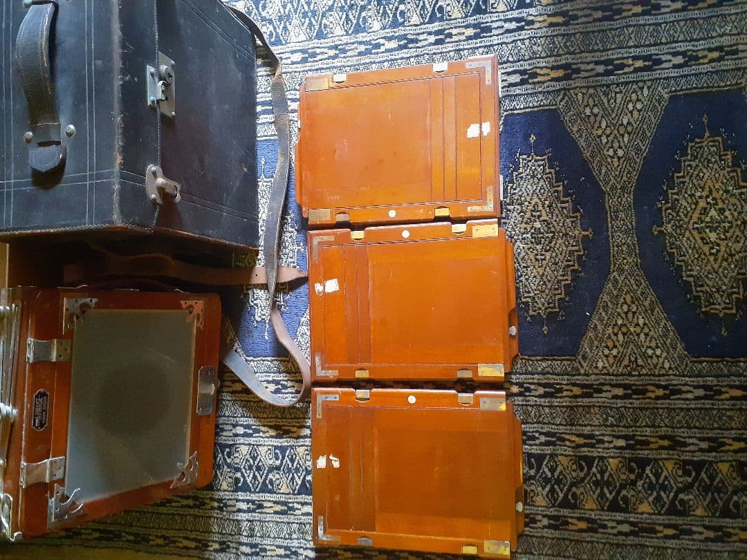 蛇腹のカメラのセットてす