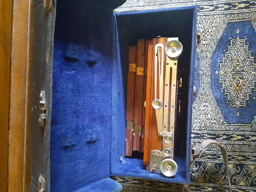 蛇腹のカメラのセットてす