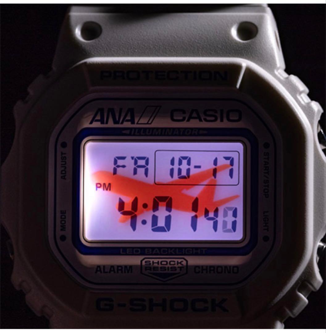 新品 ANA G-SHOCK for Gショック 機内販売 時計 数量限定 白