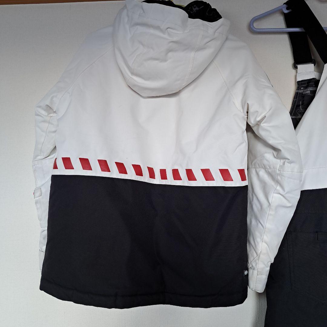 NASA スノーボードウェア 子ども用 ホワイト/ブラック