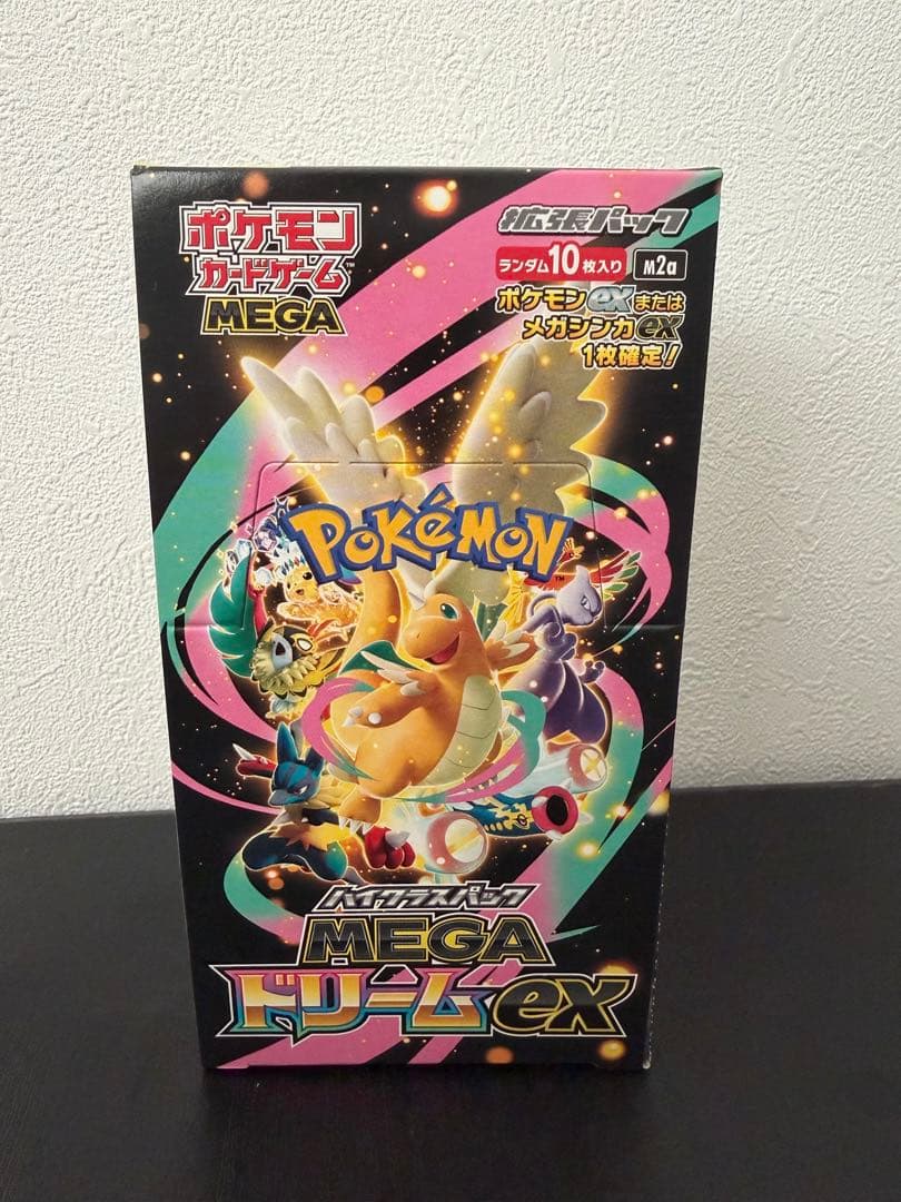 ポケモンカードゲーム MEGAドリームEX BOX シュリンク無し