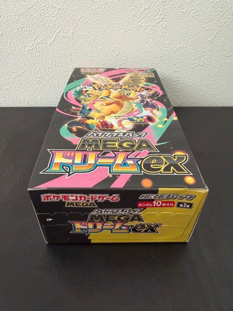 ポケモンカードゲーム MEGAドリームEX BOX シュリンク無し