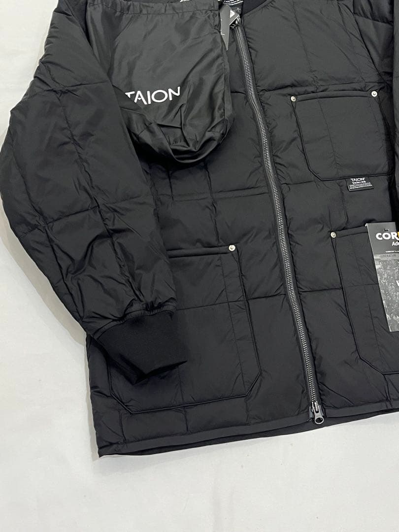 新品未使用　TAION タイオン　ダウンジャケット　size XL