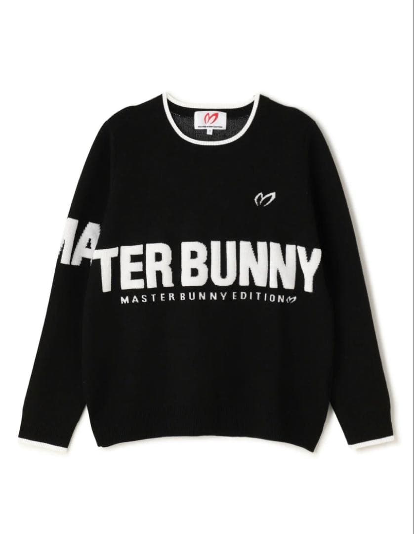 【新品】MASTER BUNNY EDITION クルーネックニットプルオーバー