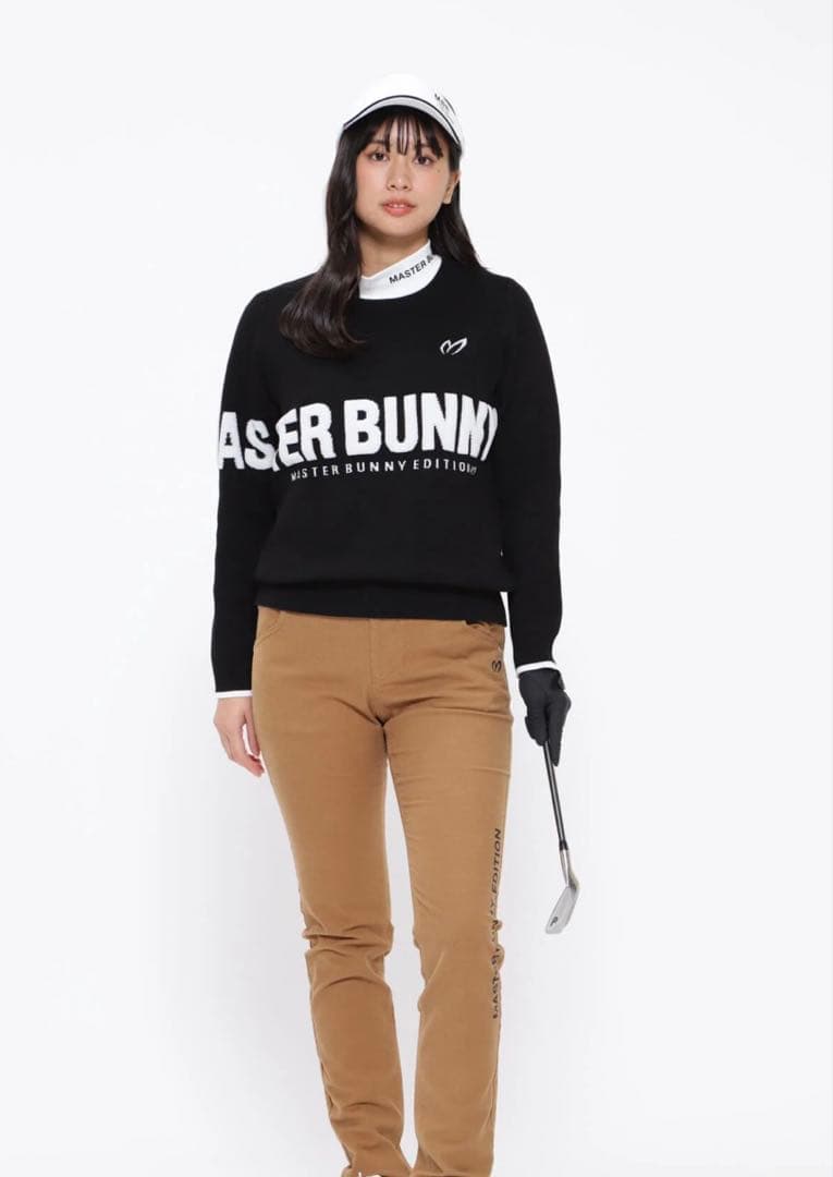 【新品】MASTER BUNNY EDITION クルーネックニットプルオーバー
