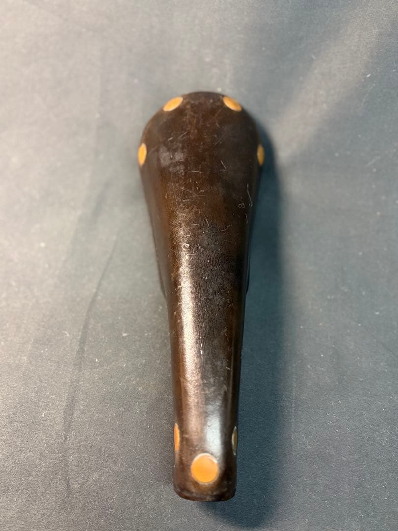 FUJITA フジタ サドル レザー 本革 藤田サドル工業 ビンテージ 大銅鋲