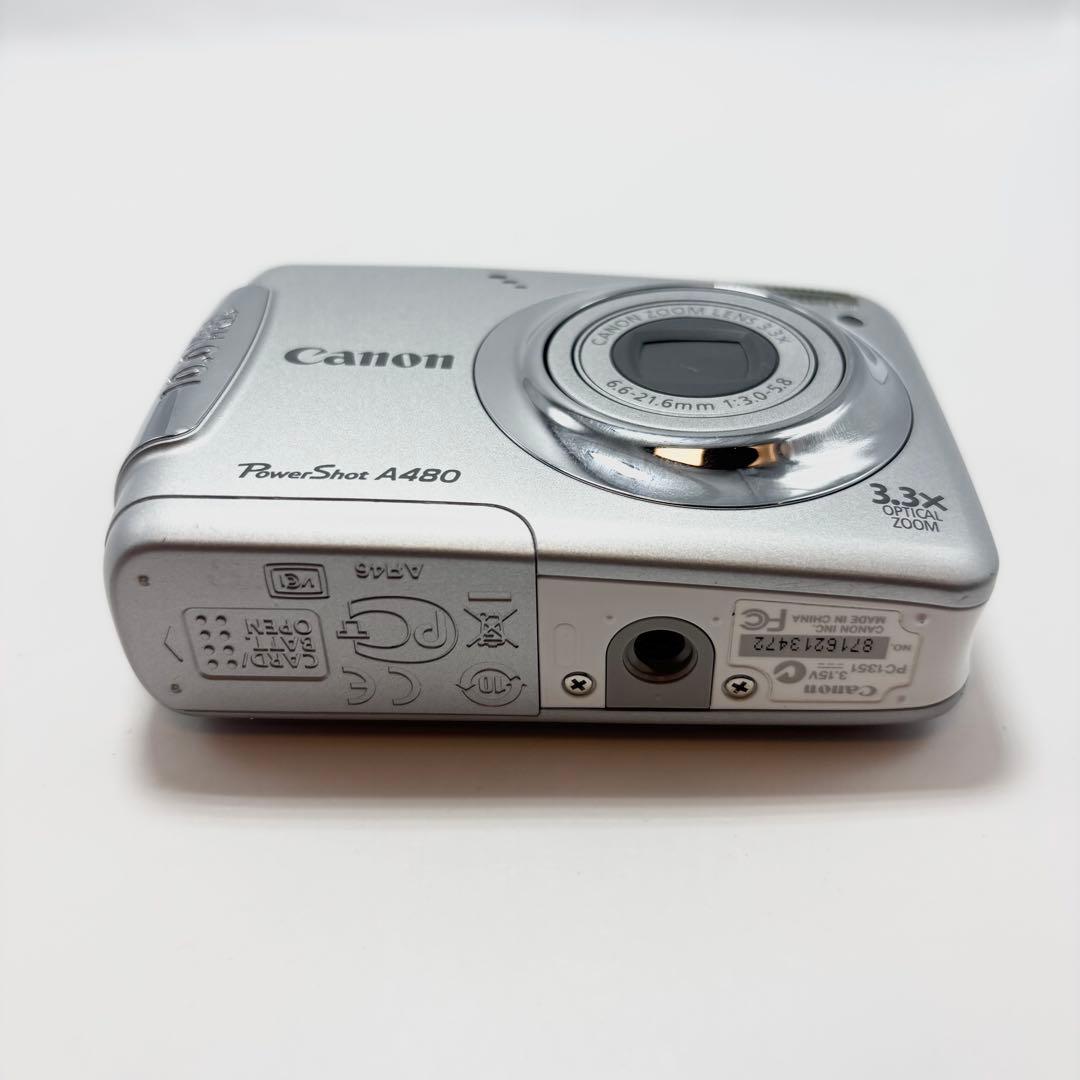 【週末限定値下げ】【美品】Canon Power Shot A480 乾電池