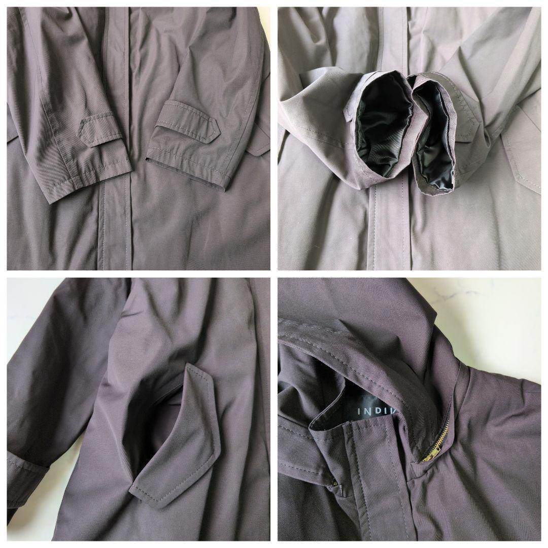 【新品】INDIVIインディヴィ モッズコート 撥水 ライナー 3way XL