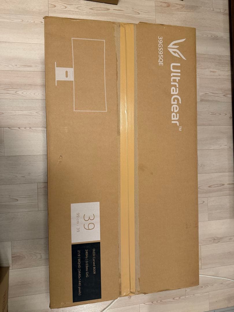 LG ゲーミングモニター UltraGear 39GS95QE-B