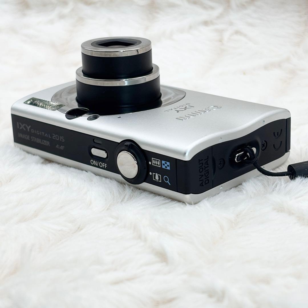 外観美品 Canon IXY 20 IS シルバー レンズエラー