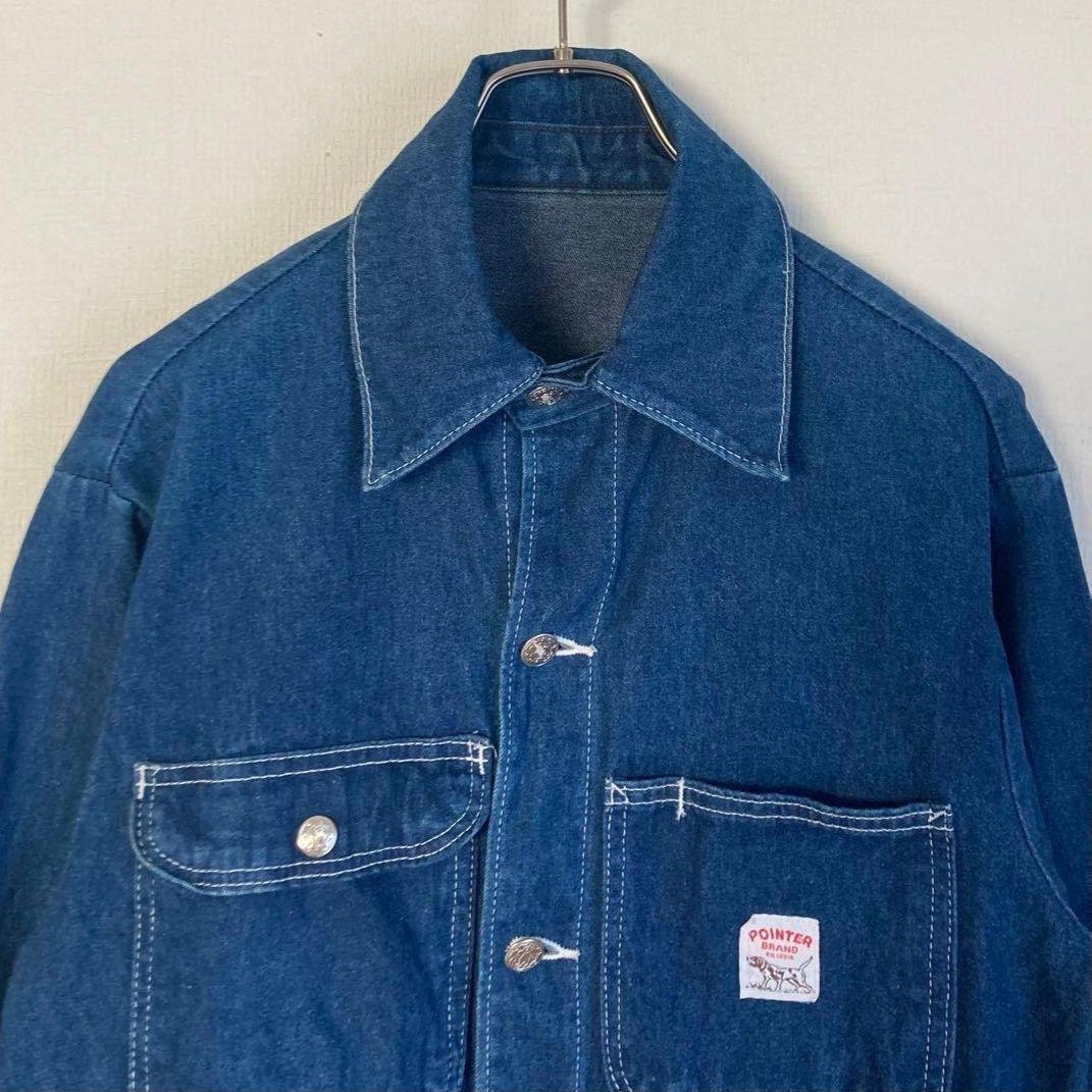 【USA製】POINTER BRAND デニム カバーオール ポインター