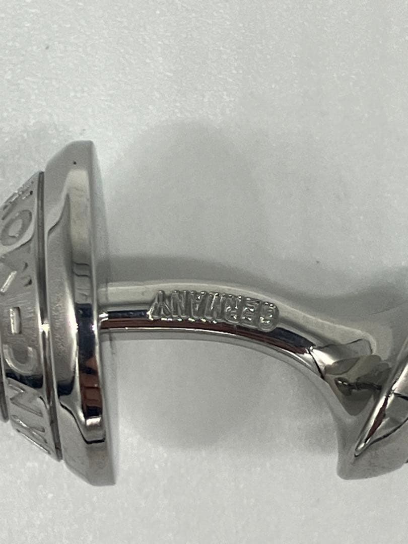 Montblanc カフリンクス シルバー ブラックストーン 1個 本体のみ