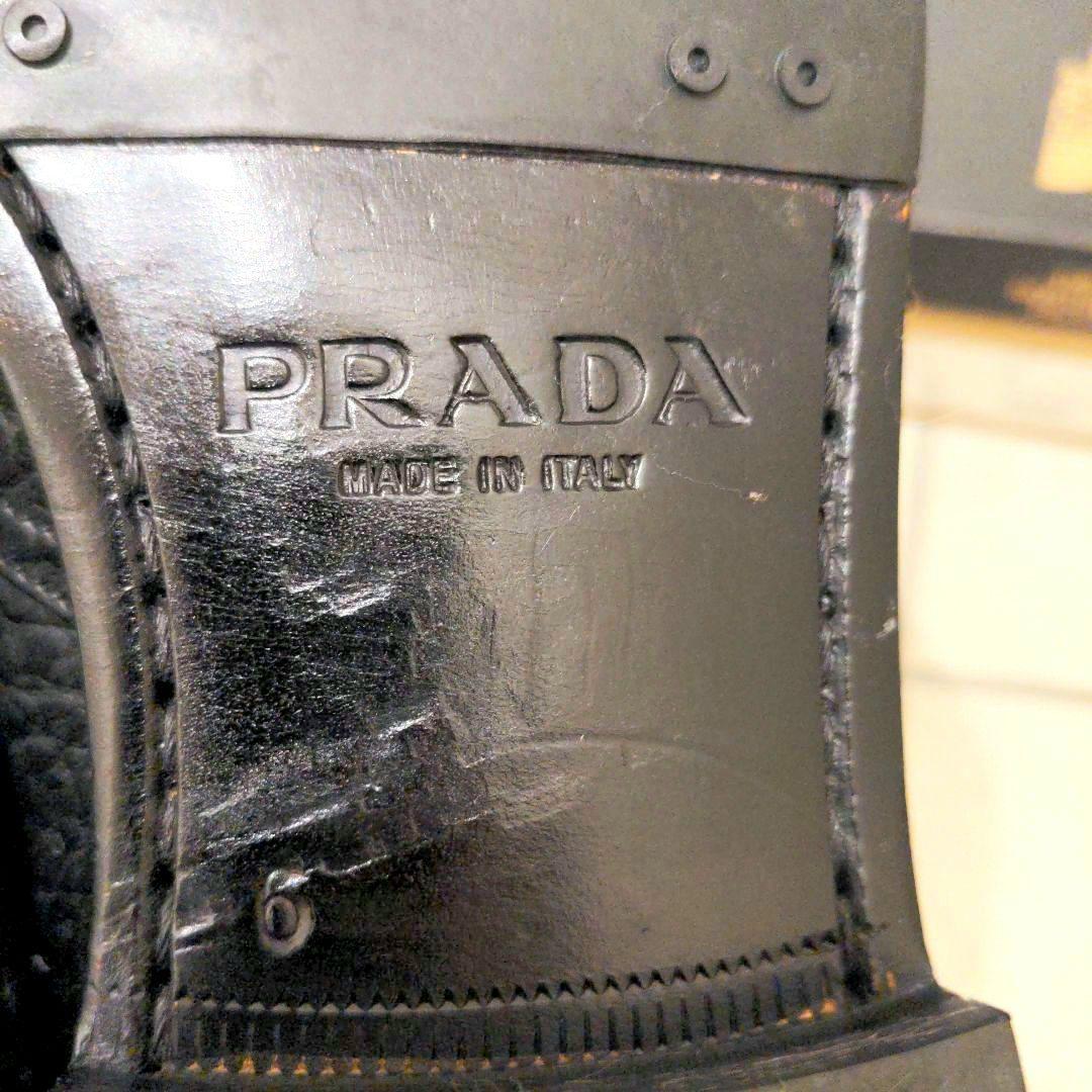 ★最終値下げ【極美品】プラダ　ドレスシューズ