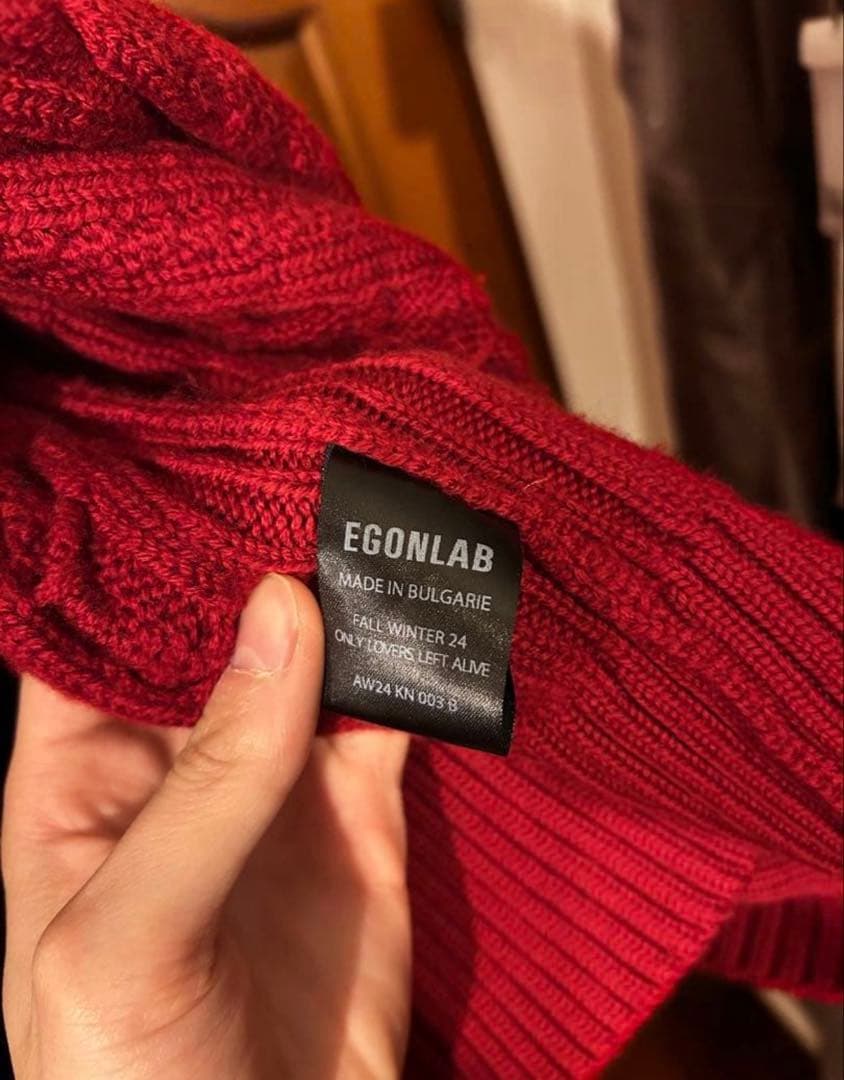 EGONLAB エゴンラボ　24AW ニット