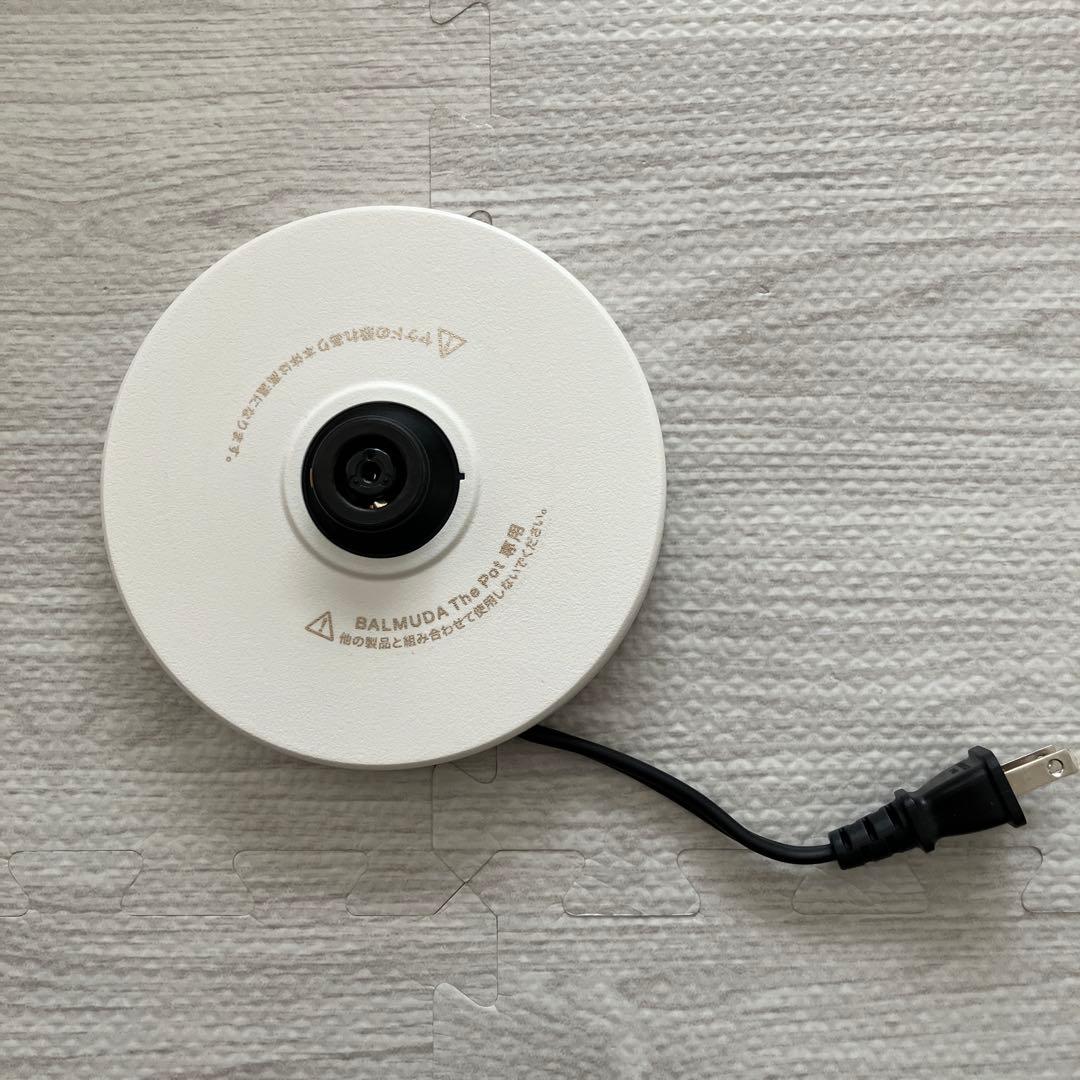 バルミューダ BALMUDA The Pot 電気ケトル KPT01JP-WH