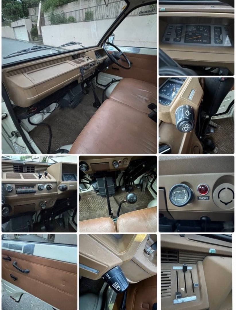 1980 三菱ミニキャブトラック　L013P 4速550CC 車検なし　旧車