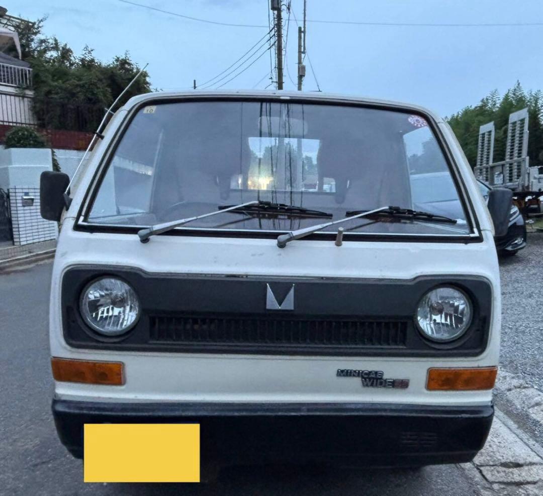 1980 三菱ミニキャブトラック　L013P 4速550CC 車検なし　旧車