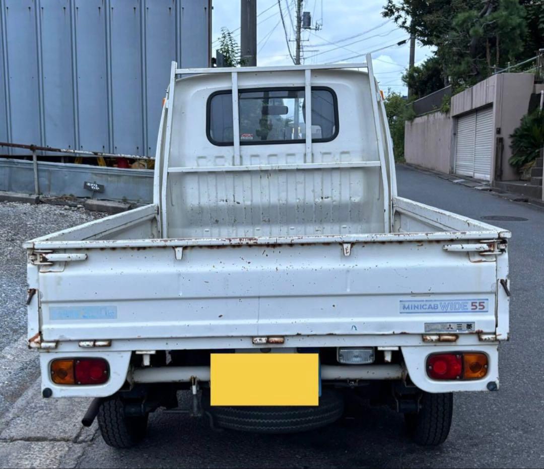 1980 三菱ミニキャブトラック　L013P 4速550CC 車検なし　旧車