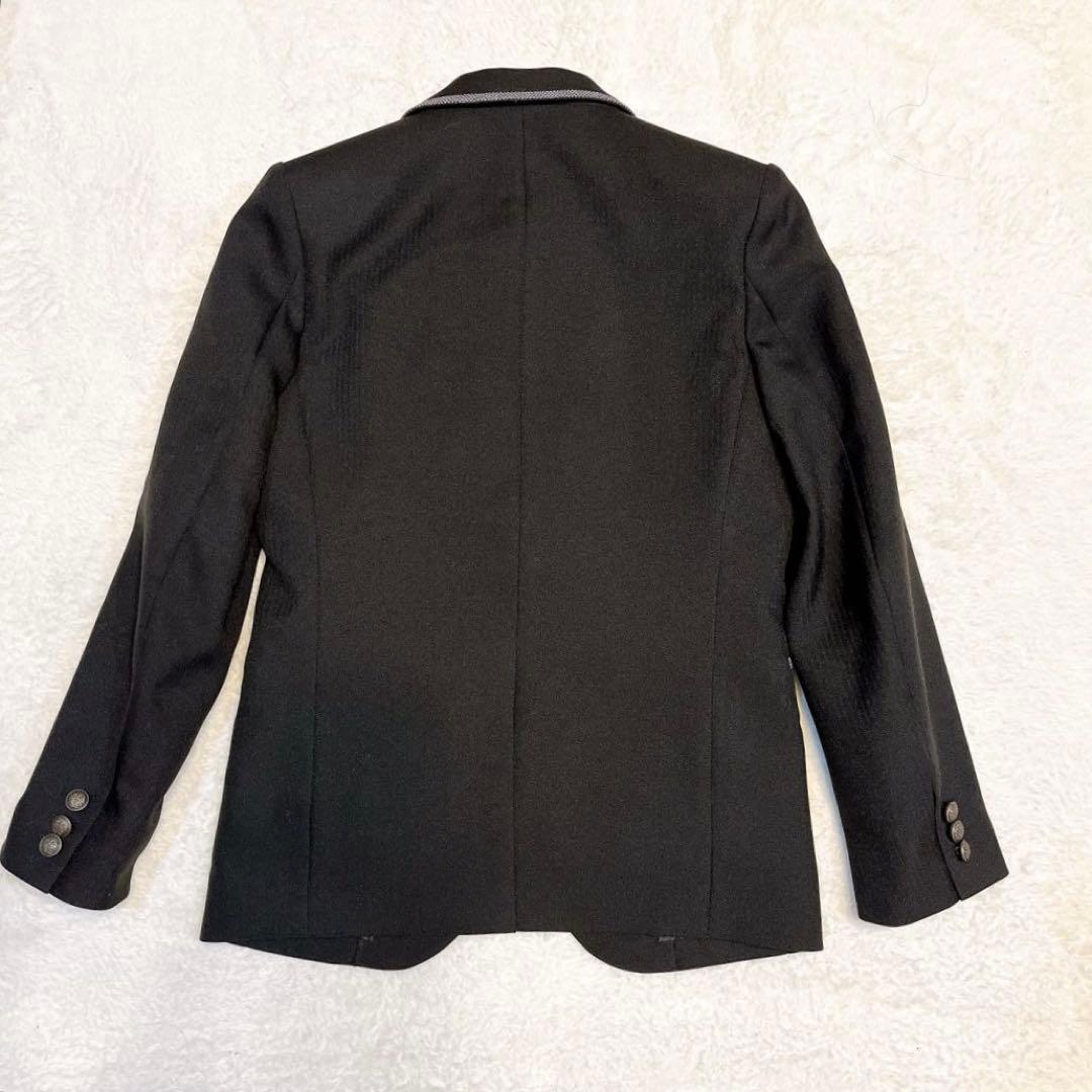 【美品】ミッシェルアルフレッド150男子フォーマルスーツ　６点セット 卒業式　黒