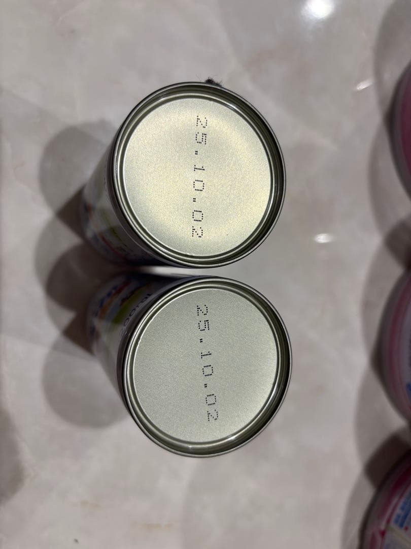 すこやか粉ミルク、ミルク缶、ミニスティック、スティック