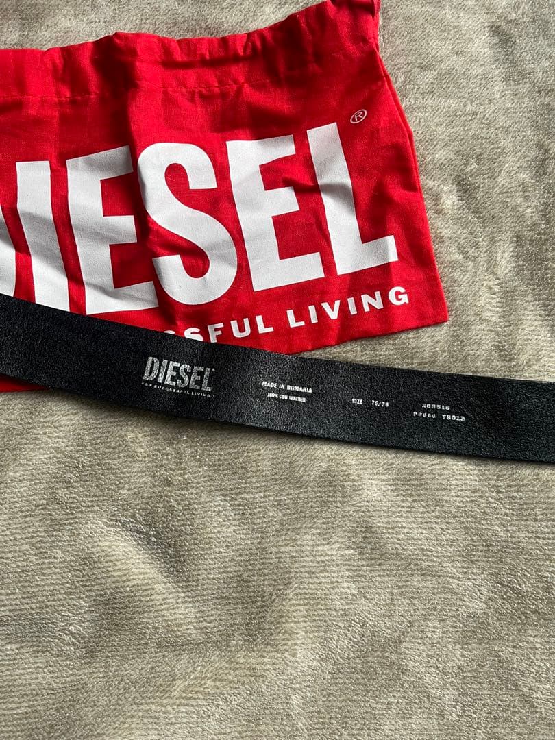 CHACAE DIESEL レザーベルト B-1DR 巾着付き