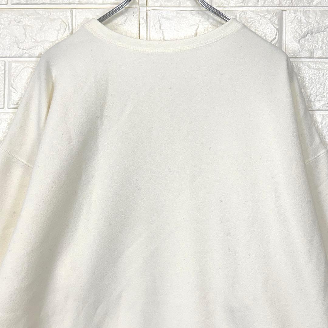 Nori 　s3037　ウィムガゼット【F】白系 Vガゼット長袖プルオーバ