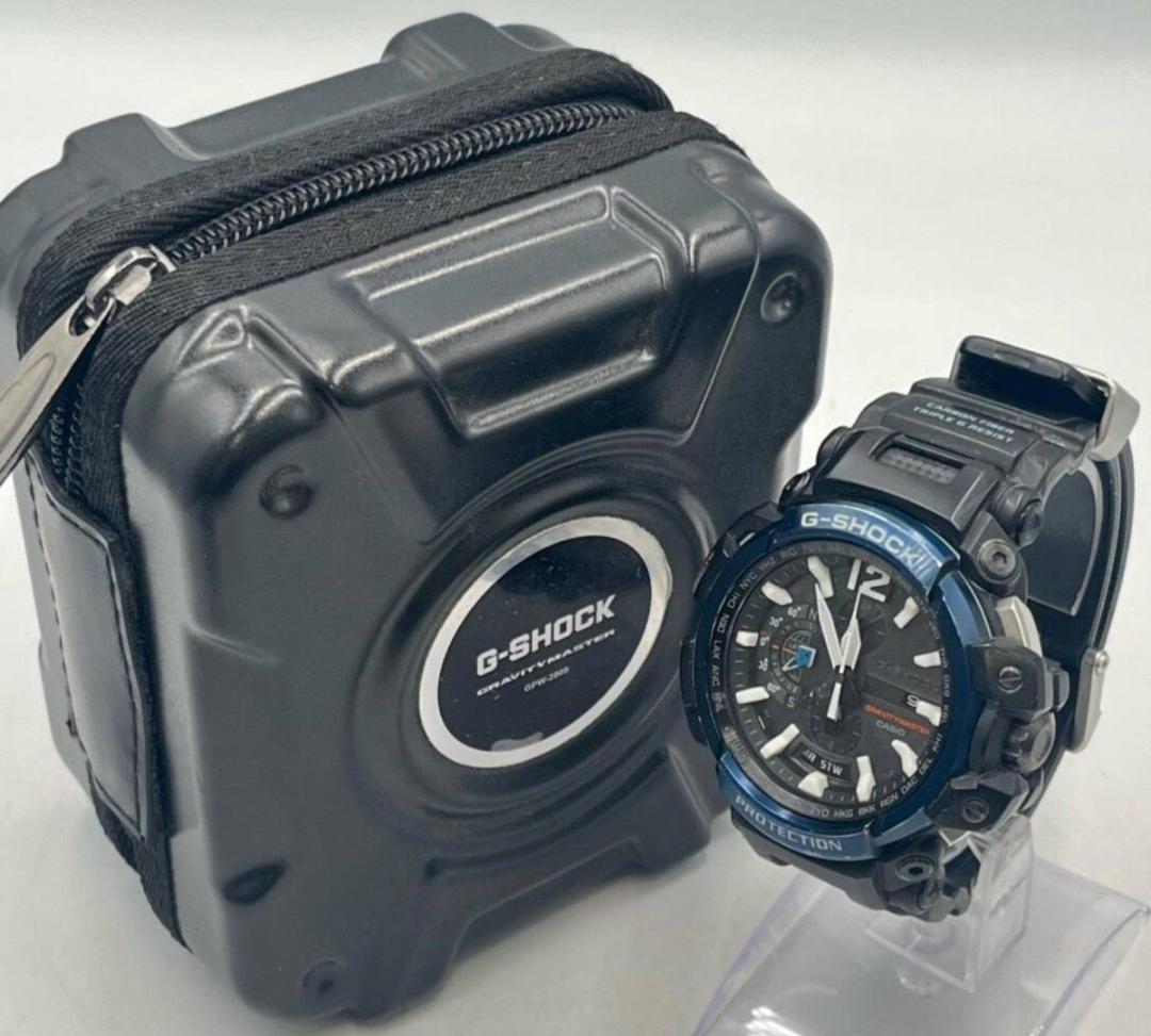 【美品！】GSHOCK GPW-2000 動作良好グラビティマスター電波ソーラー