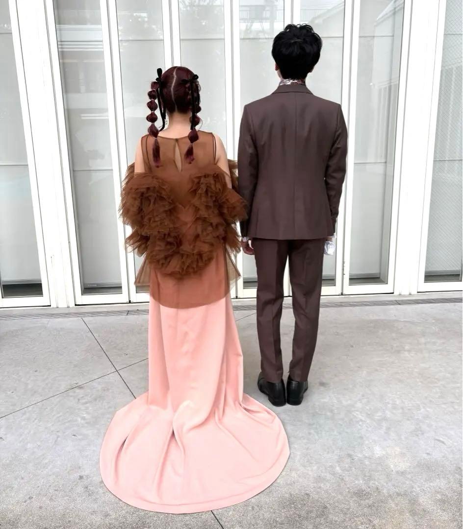 カラードレス amtteliebe 風 ウェディングドレス 結婚