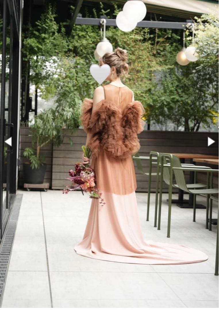 カラードレス amtteliebe 風 ウェディングドレス 結婚