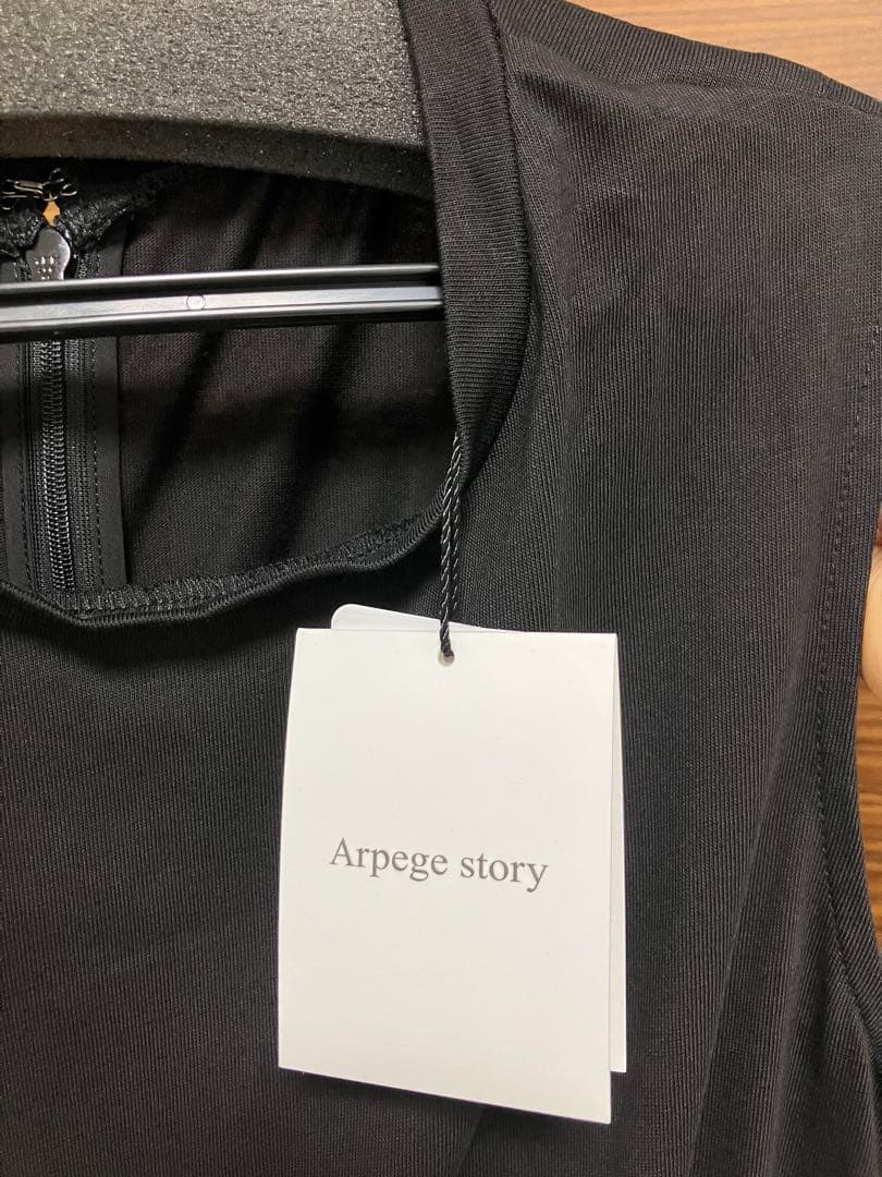 Arpege story アルページュストーリー フラップドッキングワンピース