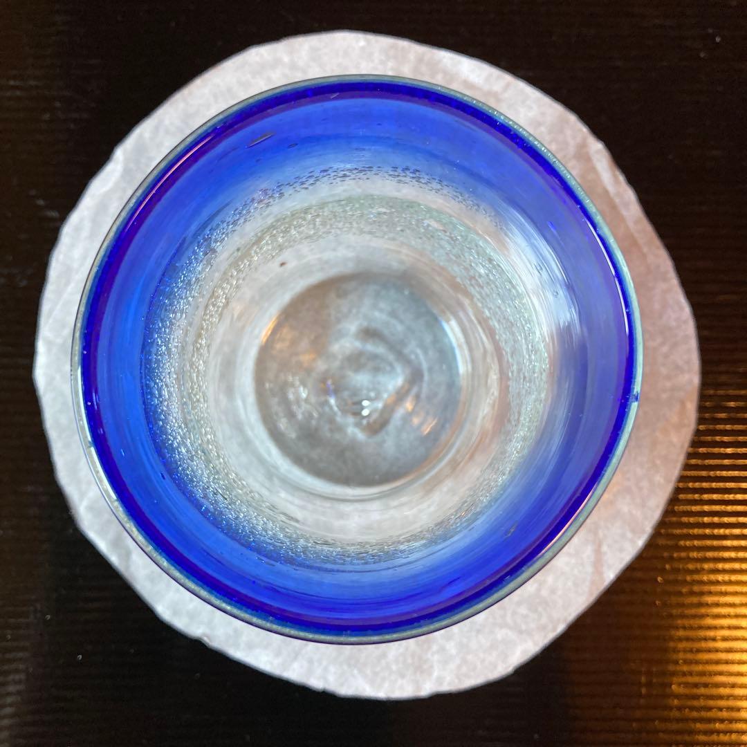 琉球硝子　グラス二個
