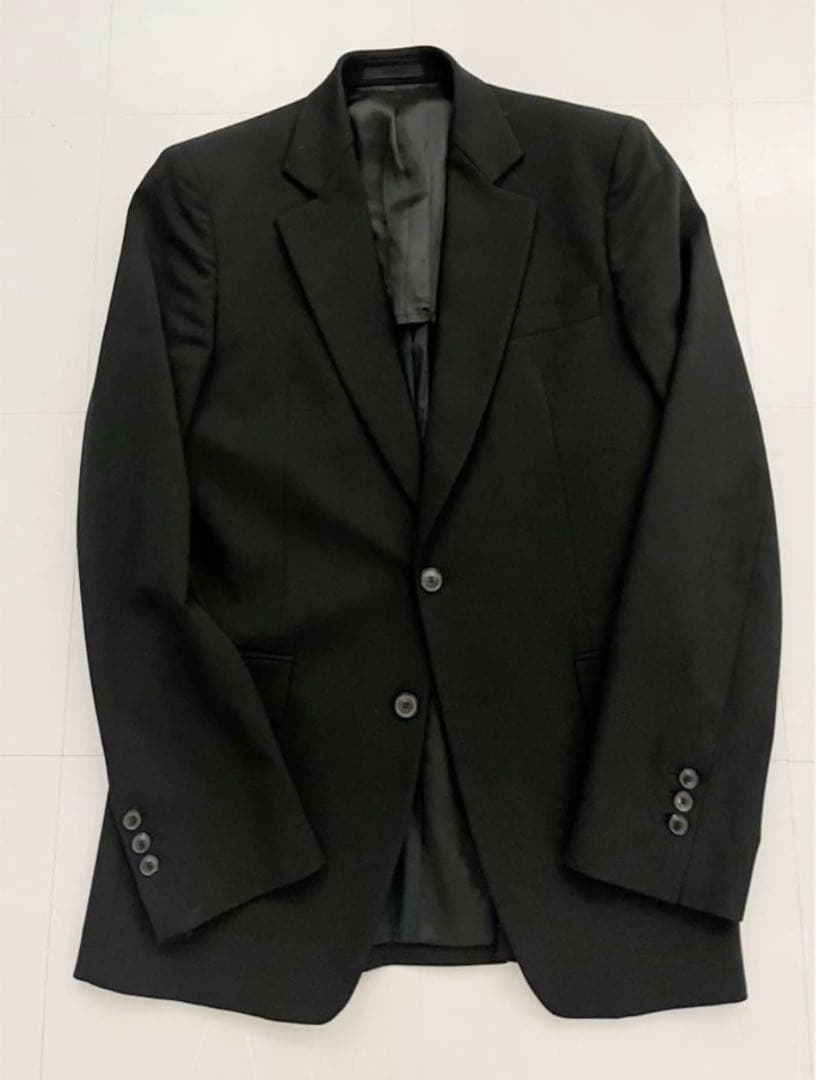 ★マルジェラ ジャケット 黒50 スーツノーカラーメゾンマルタン
