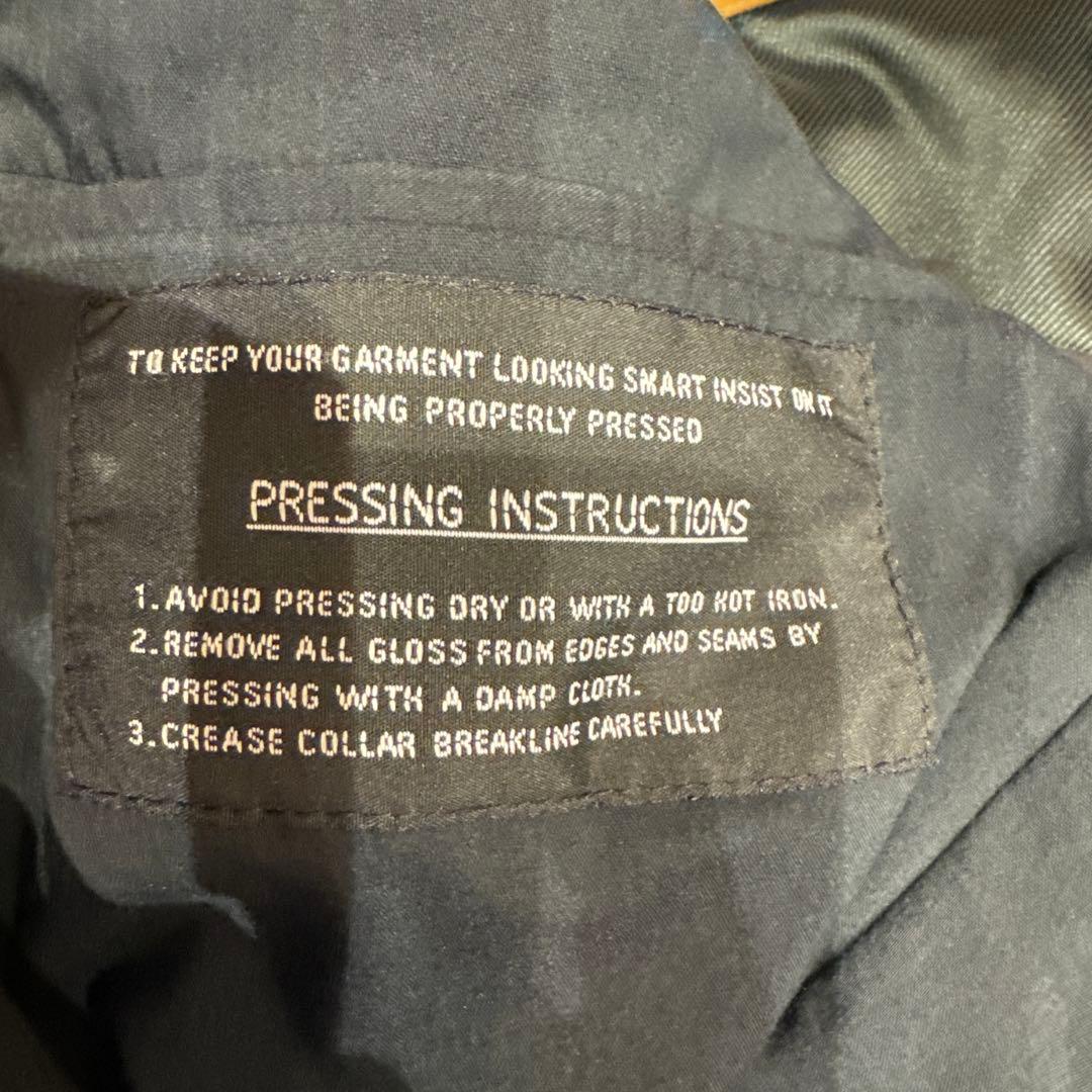 ★マルジェラ ジャケット 黒50 スーツノーカラーメゾンマルタン