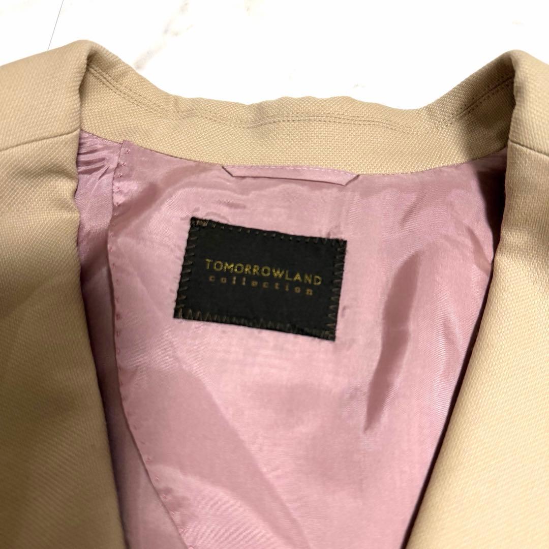 極美品 完売品✨️トゥモローランド コレクション ピークドラペルジャケット ウール