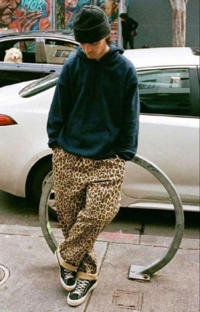 21時削除！！Supreme ヒョウ柄パンツ サイズ32