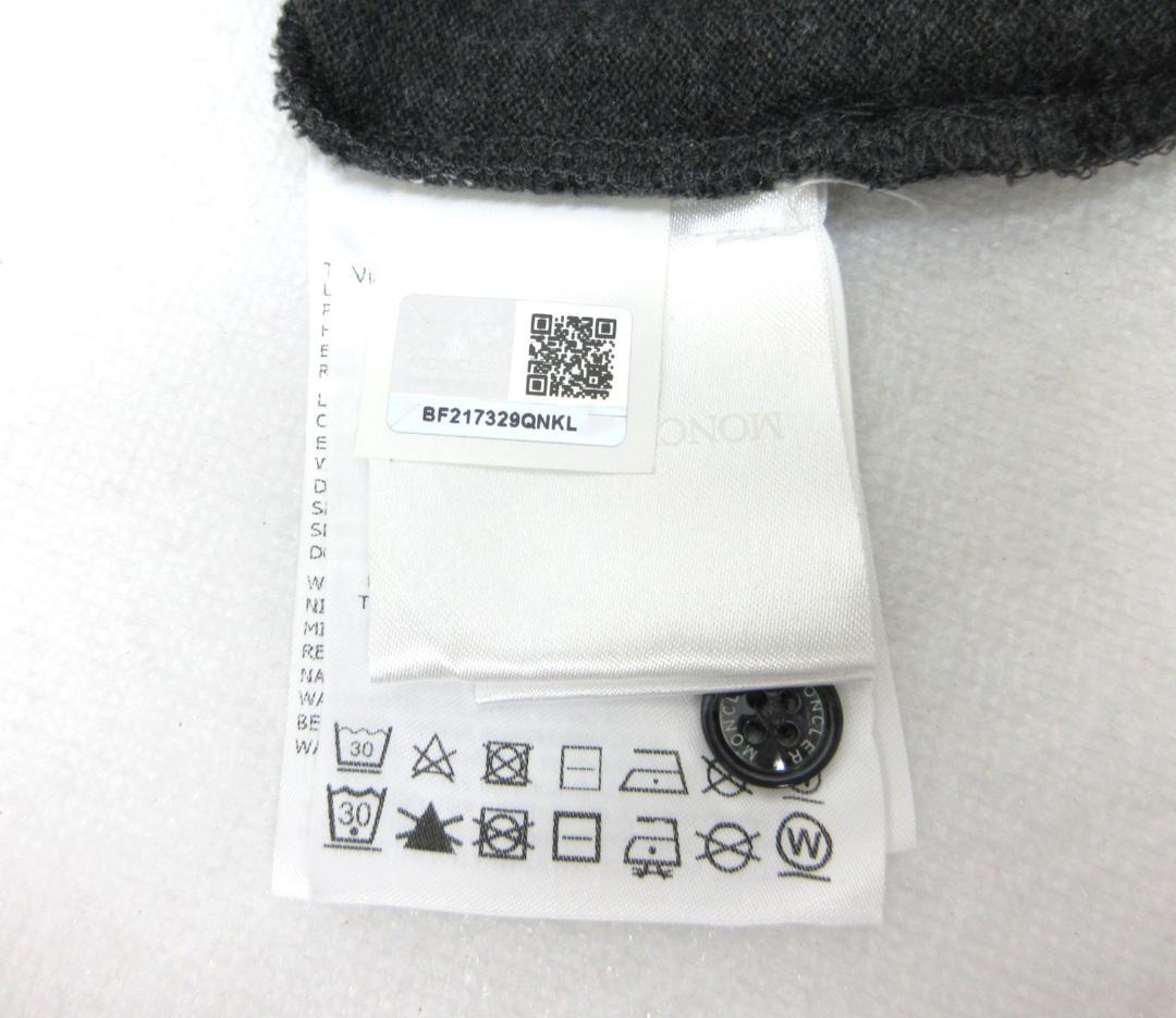 モンクレール 長袖 ポロシャツ スリムフィット メンズ Ｓ グレー （108）a