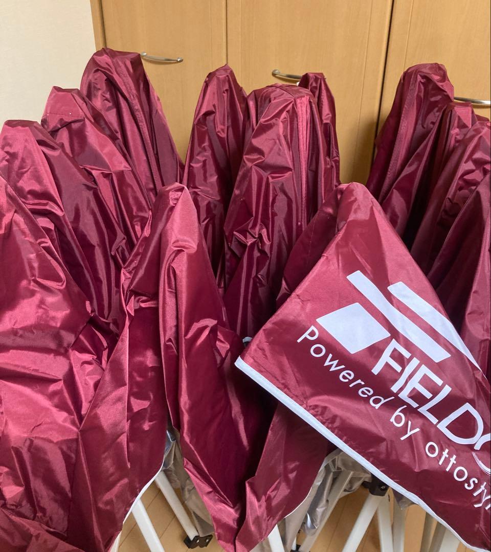 FIELDOOR フィールドア　タープテント 3mx3m ボルドー