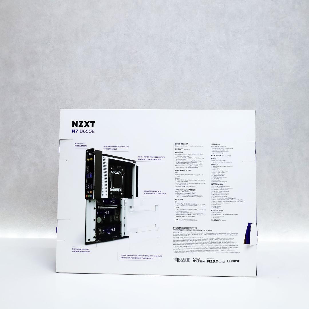 マザーボード NZXT N7 B650E WHITE