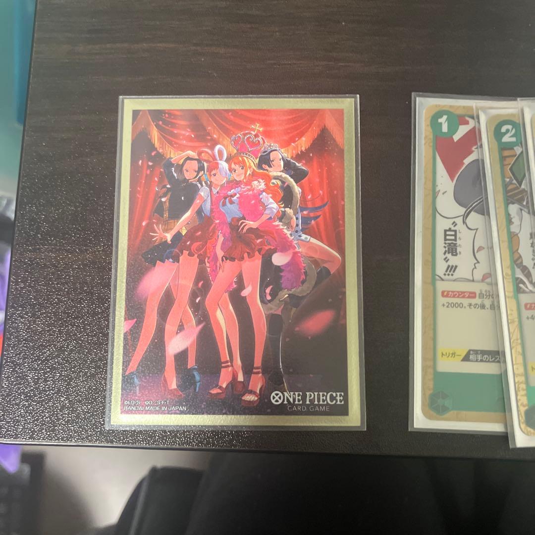 緑ミホークデッキ　二重スリーブ付き