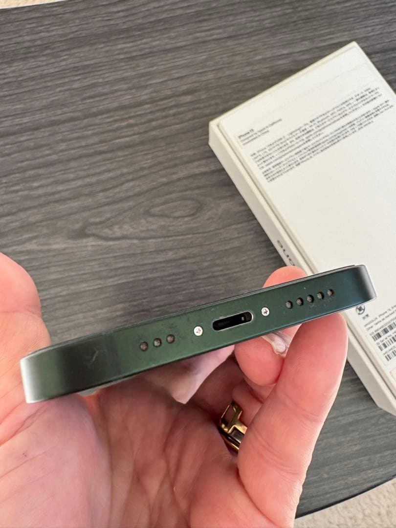 Apple iPhone13 128GB （バッテリー87%）グリーン