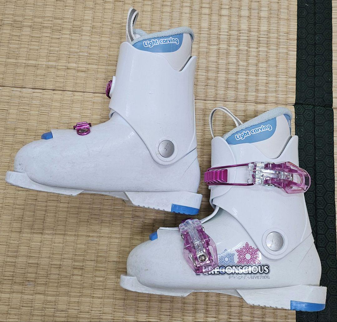 ジュニア　スキーブーツ ROSSIGNOL板　セット