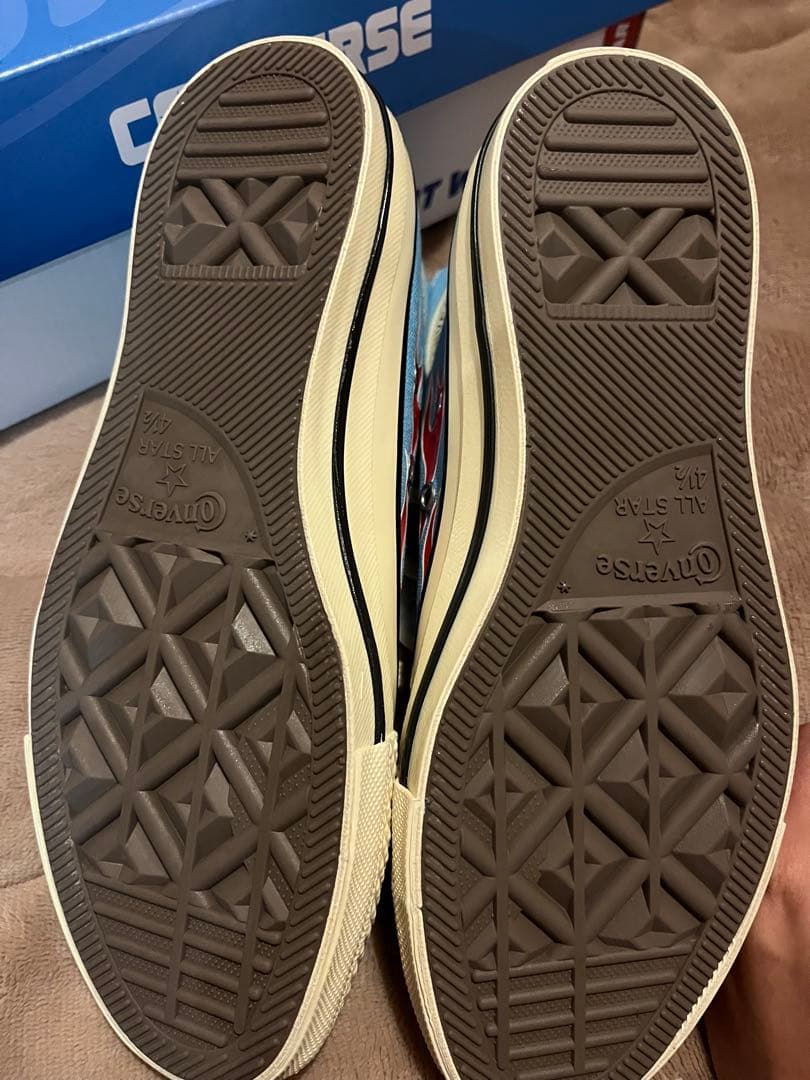 CONVERSE hot wheels コラボ　フレイム柄　23.5cm