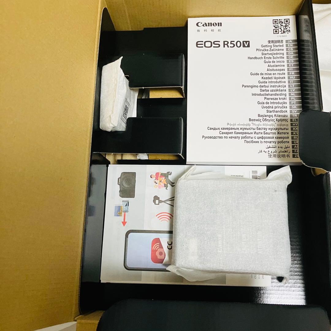 新品 Canon eos R50V 14-30mm RF-S レンズキット