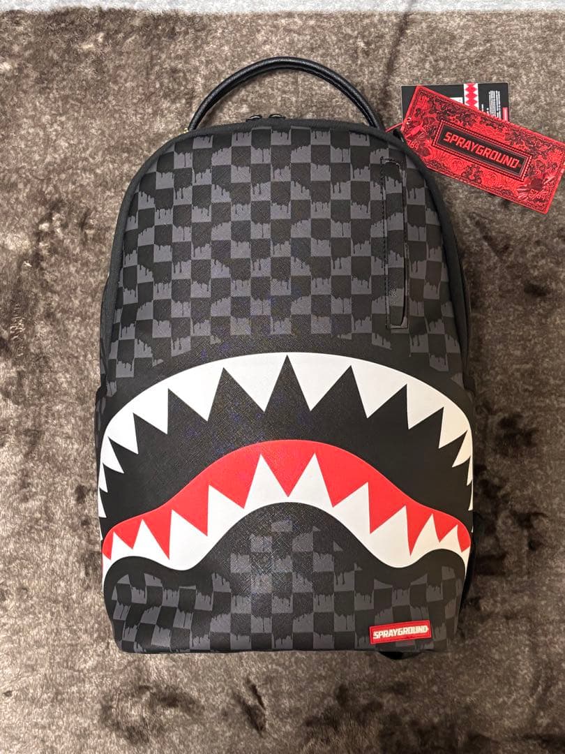 sprayground スプレーグラウンド バッグパック ブラック タグ付き